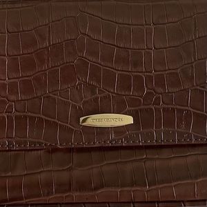 JONES NEW YORK Crocodile Faux Leather Handbag 👜